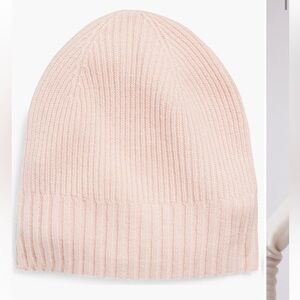 Nordstrom Cashmere Beanie Pink New gorgeous 100% cashmere hat for winter